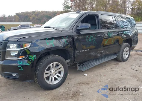 2018 Chevrolet Suburban Lt из США, поврежденный, VIN 1GNSKHKC3JR252449